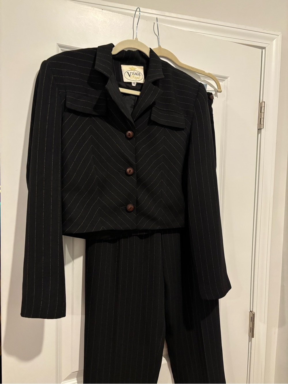 Vintage women’s power suit